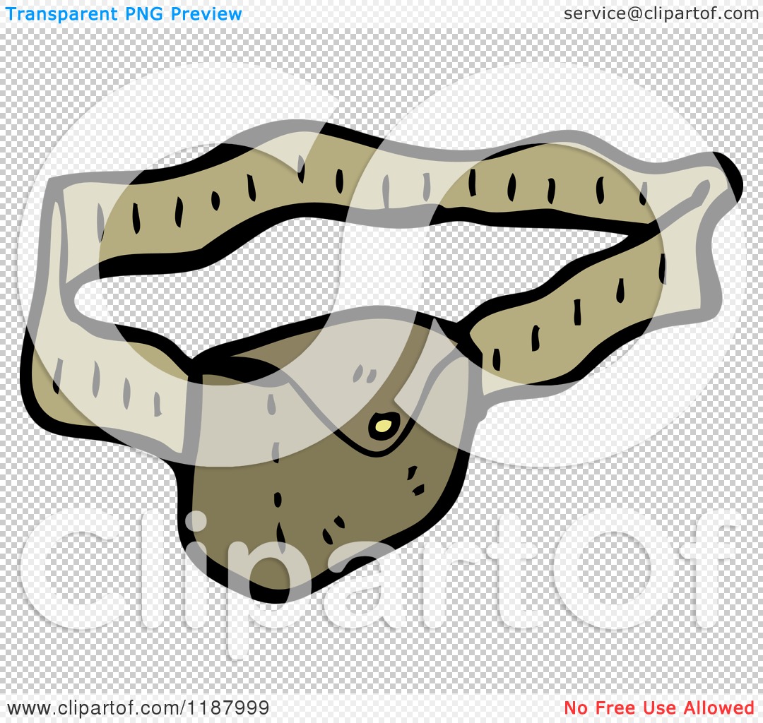 Cartoon of a Fanny Pack - Royalty Free Vector Illustration by lineartestpilot #1187999