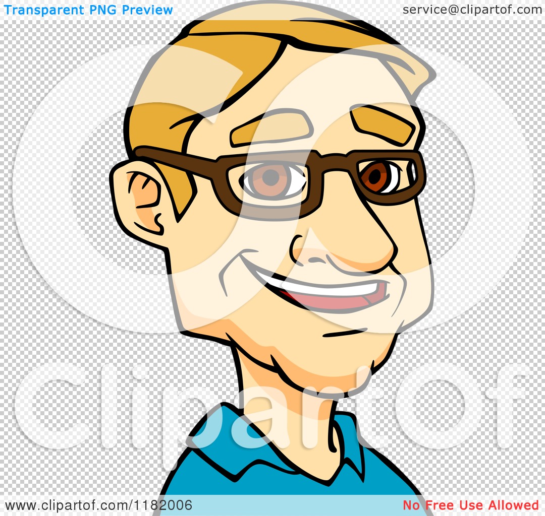 clipart man with glasses - photo #17
