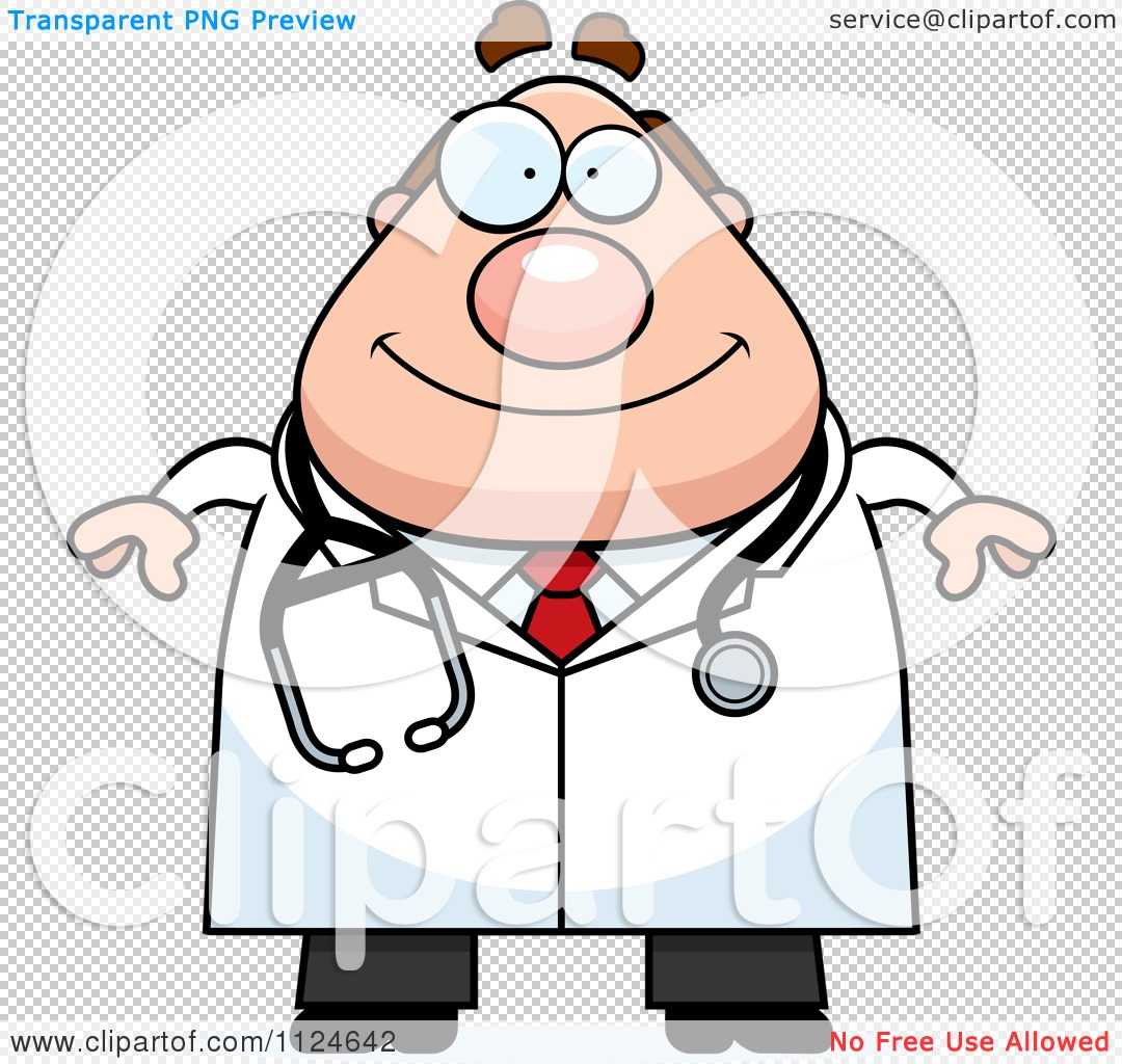 Happy Doctor Cartoon