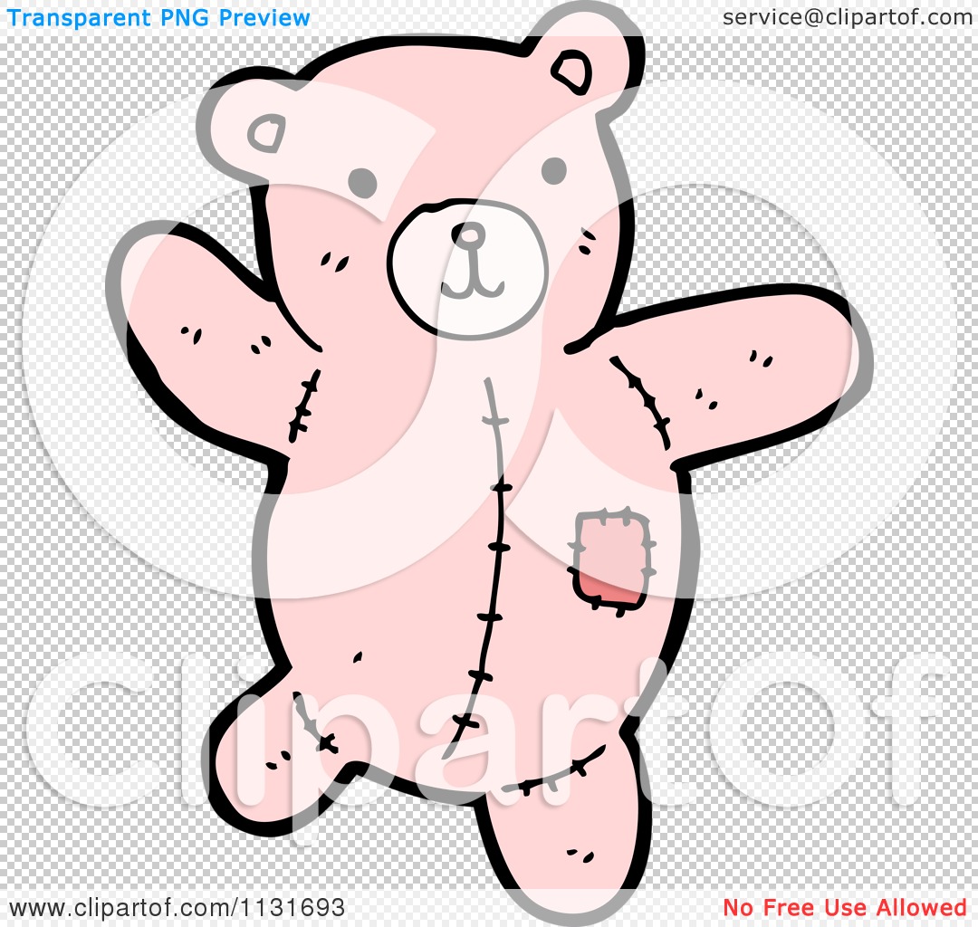 clip art pink teddy bear - photo #48