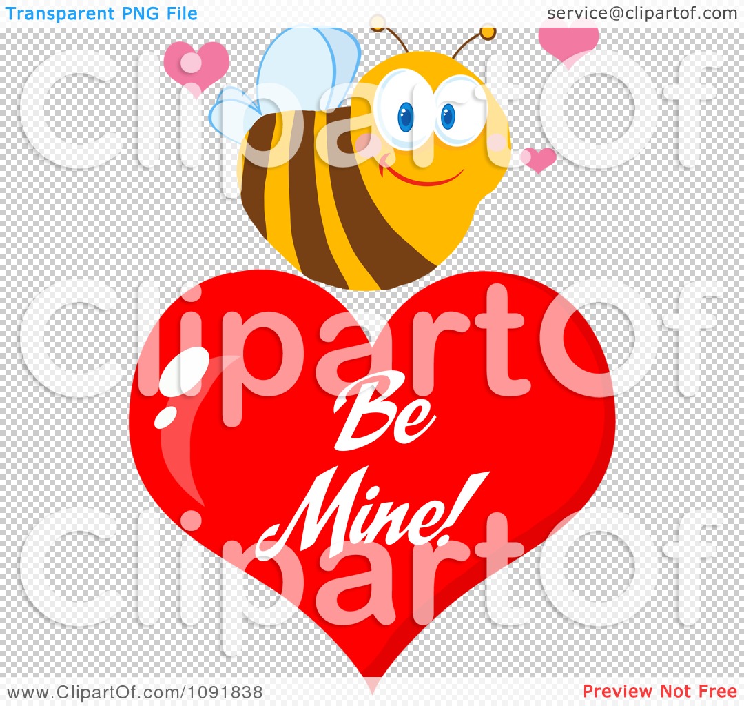 bee valentine clip art - photo #45