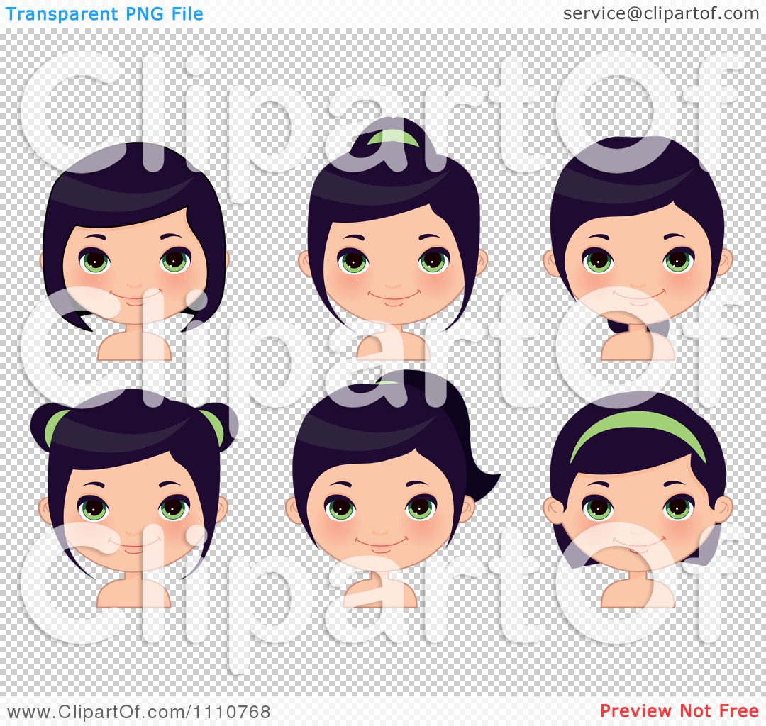 clipart of hairstyles - photo #14