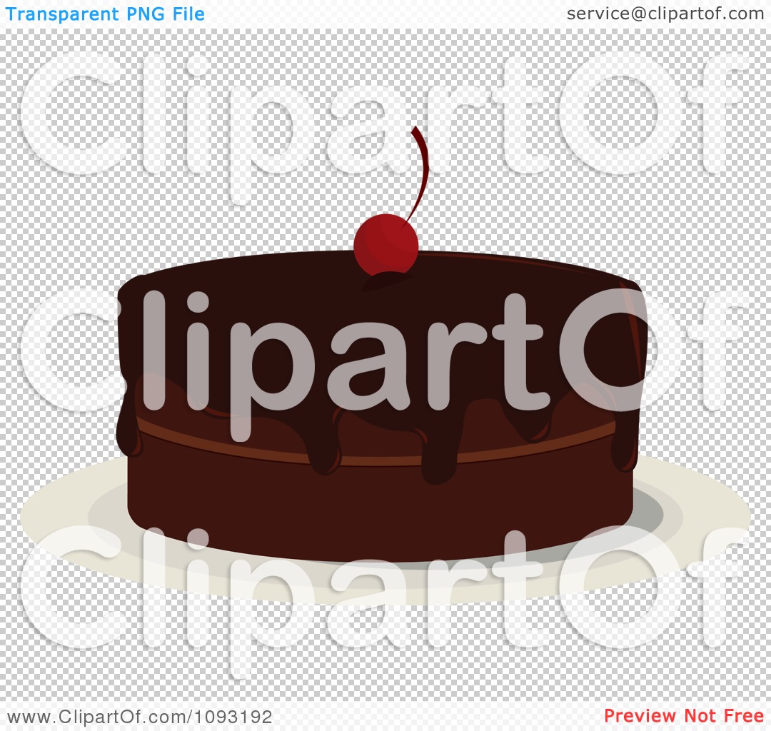 Clipart Chocolate Cake
