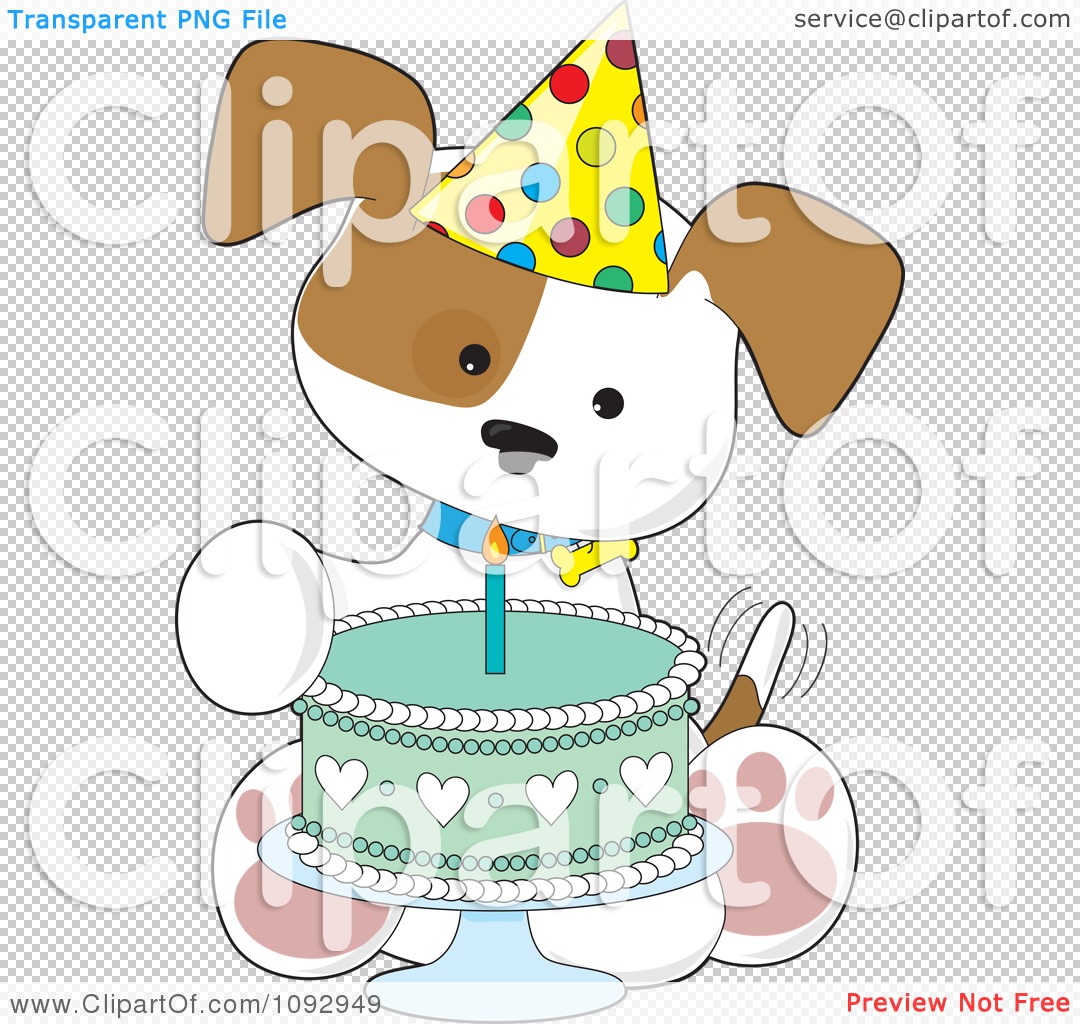 clipart dog birthday - photo #39