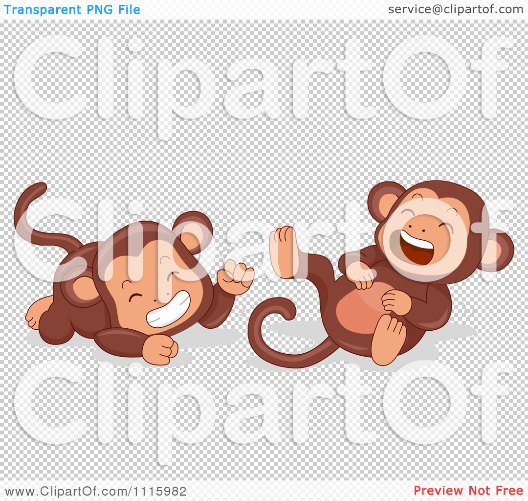 monkey laughing clipart - photo #38