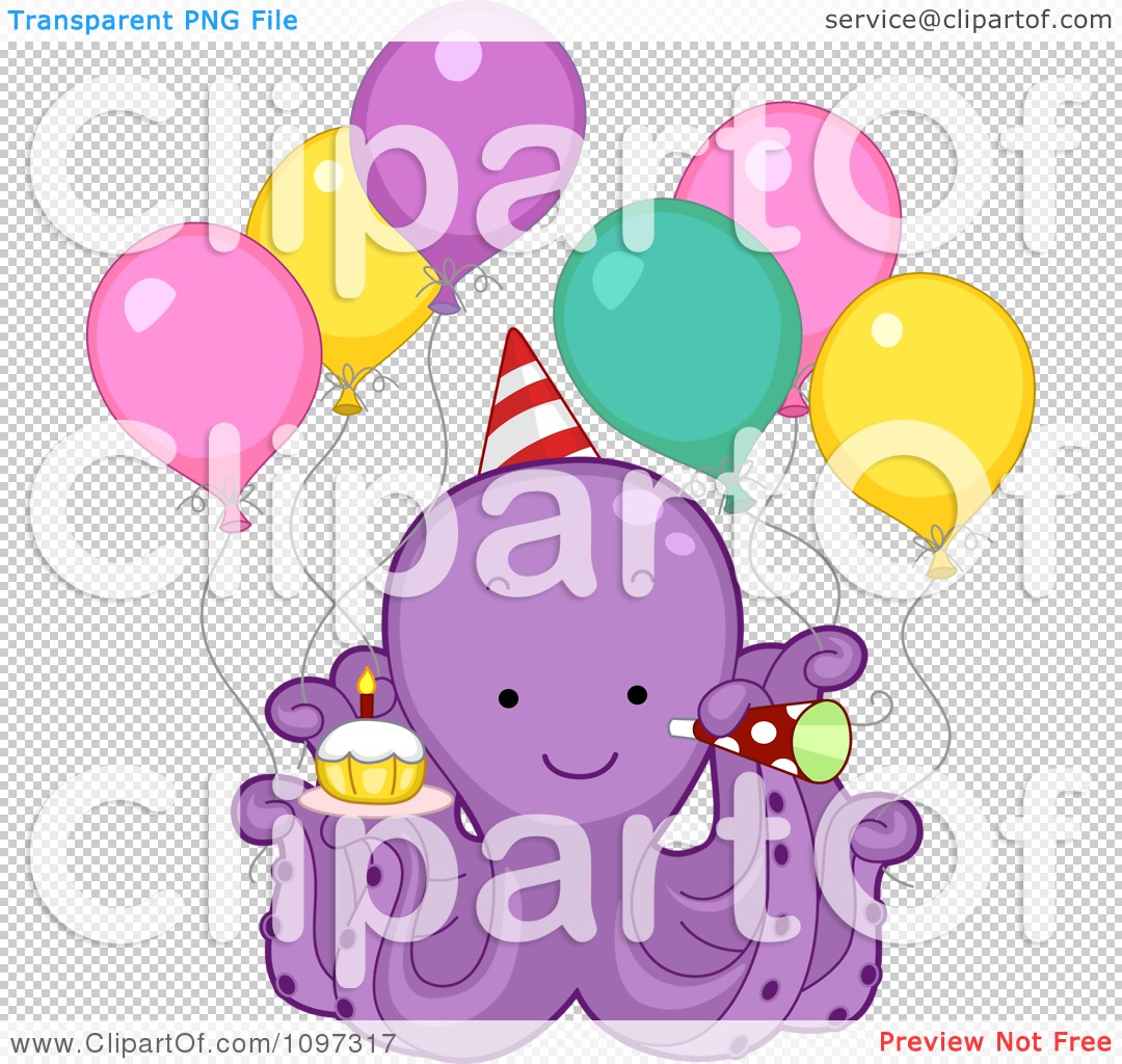 Cartoon Party Balloons