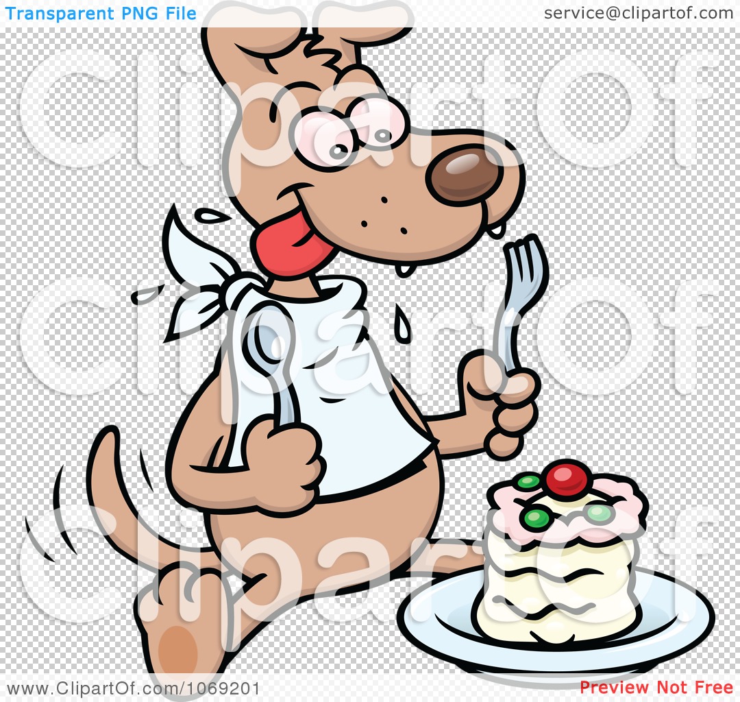free clipart dog eating - photo #49