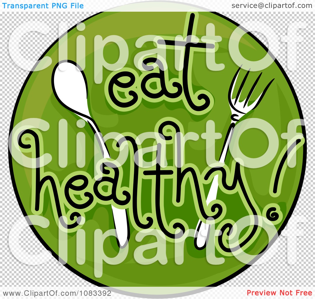 Clipart Eating Healthy