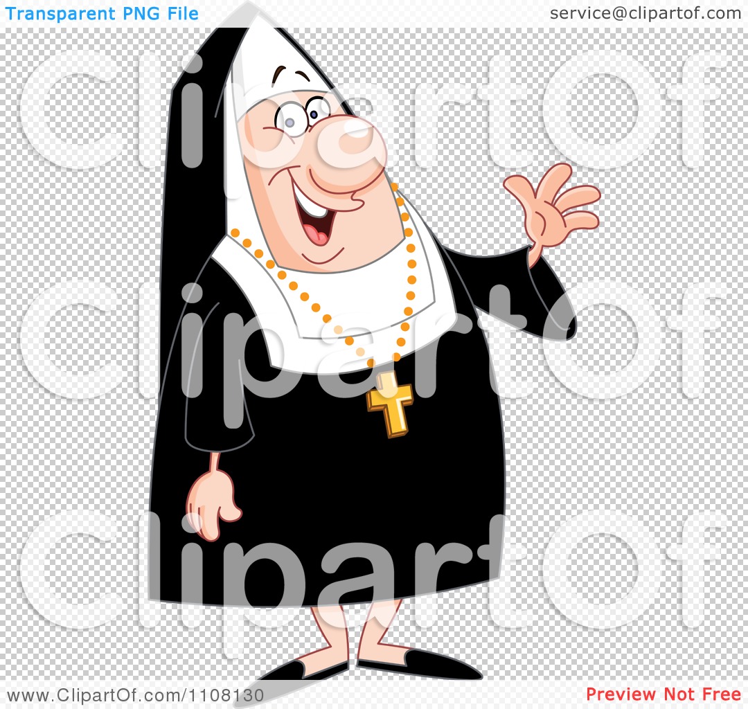 funny nun clipart - photo #32
