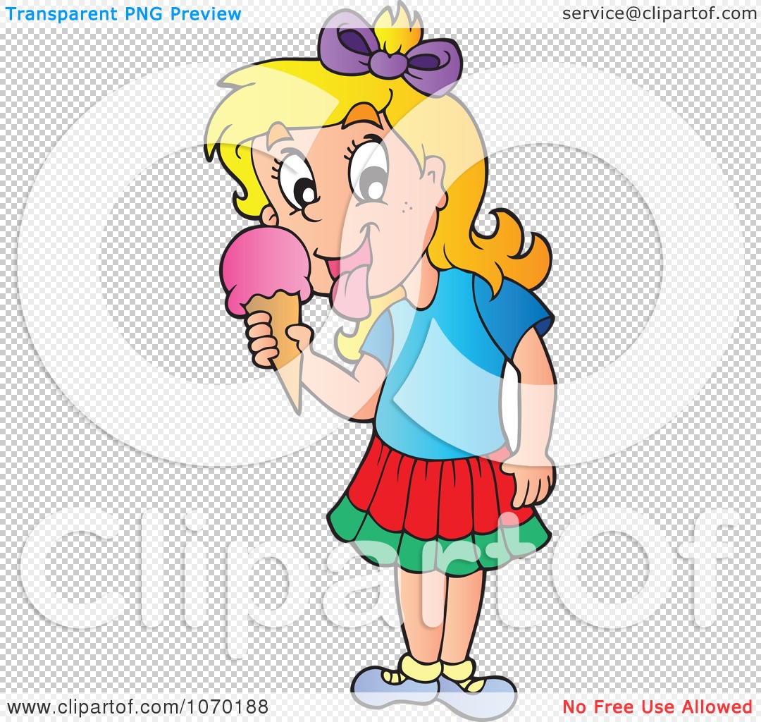 licking ice cream clipart - photo #29