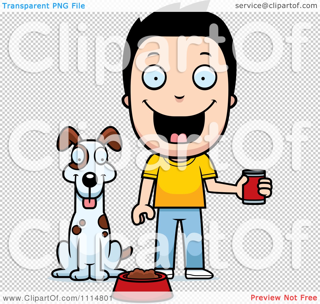 clipart feeding dog - photo #33