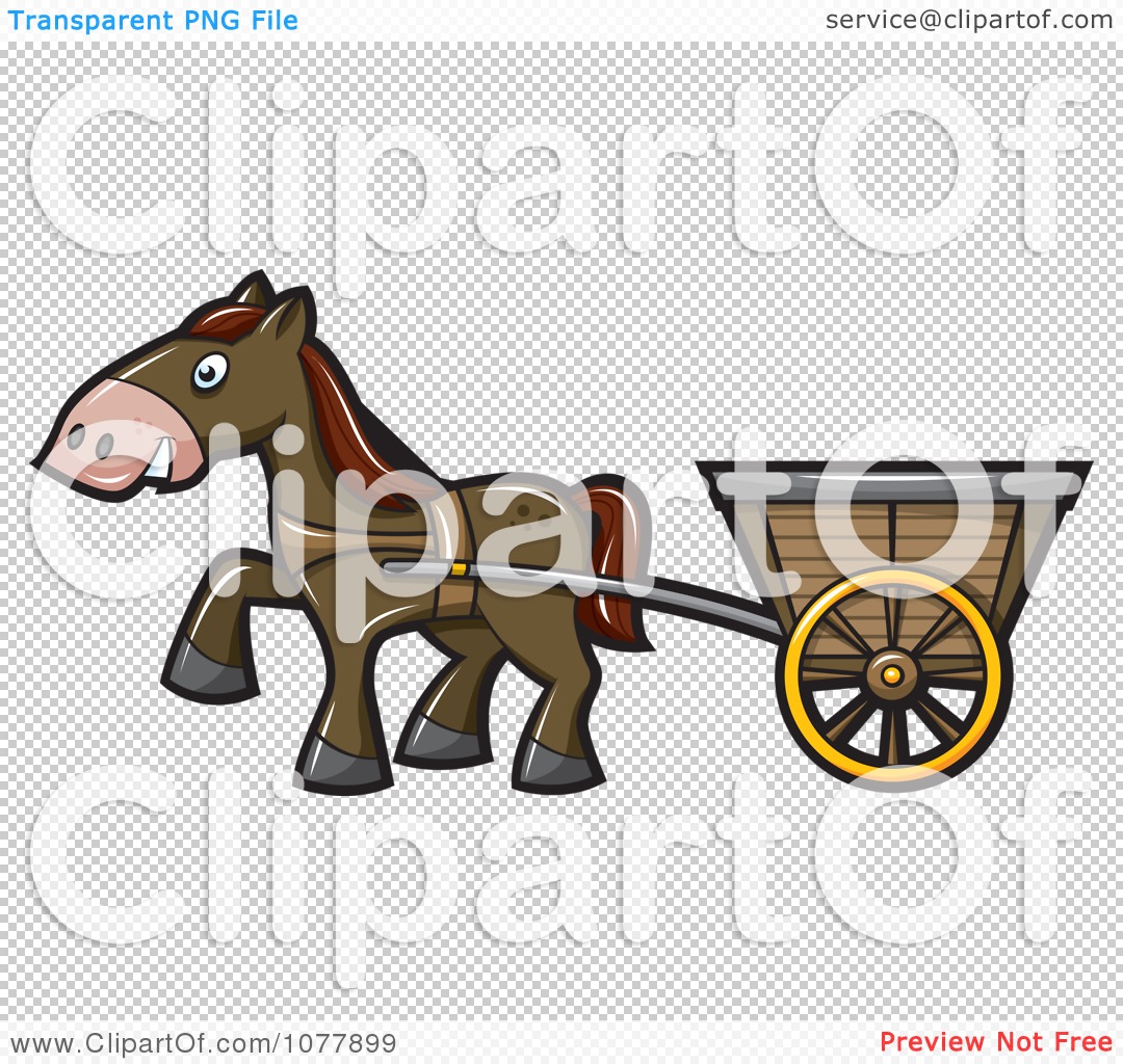 horse pull clipart - photo #27