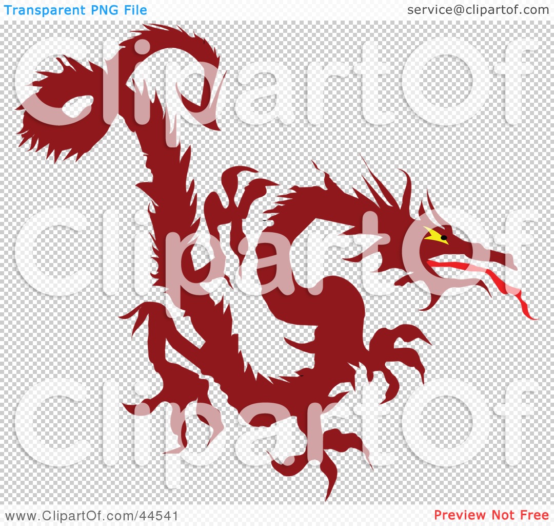 Red Dragon Clipart