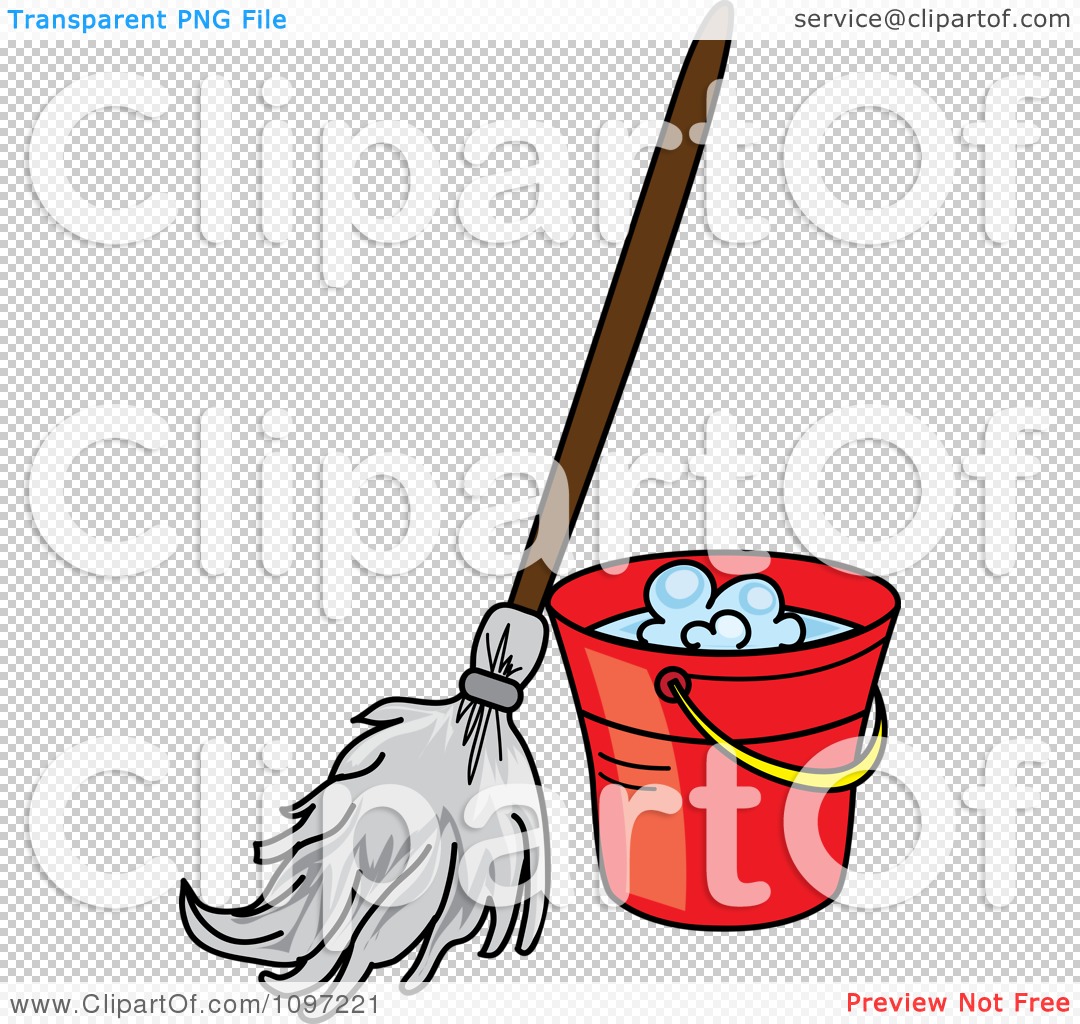  - Clipart-Mop-Resting-Against-A-Red-Cleaning-Bucket-Royalty-Free-Vector-Illustration-10241097221