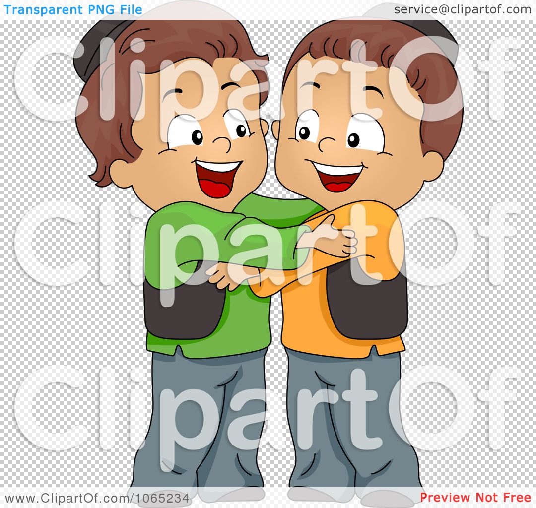 Friends Hug Clipart