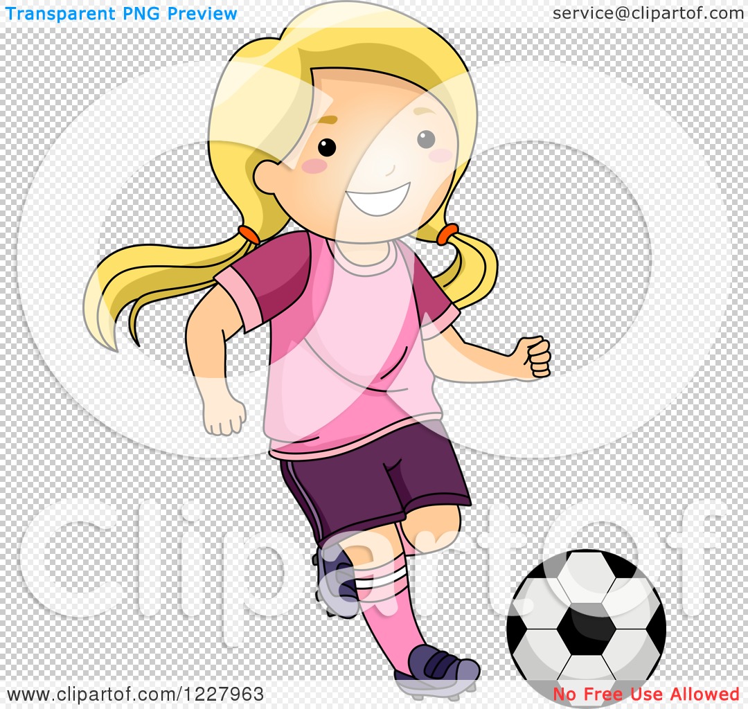 clipart girl playing soccer - photo #41