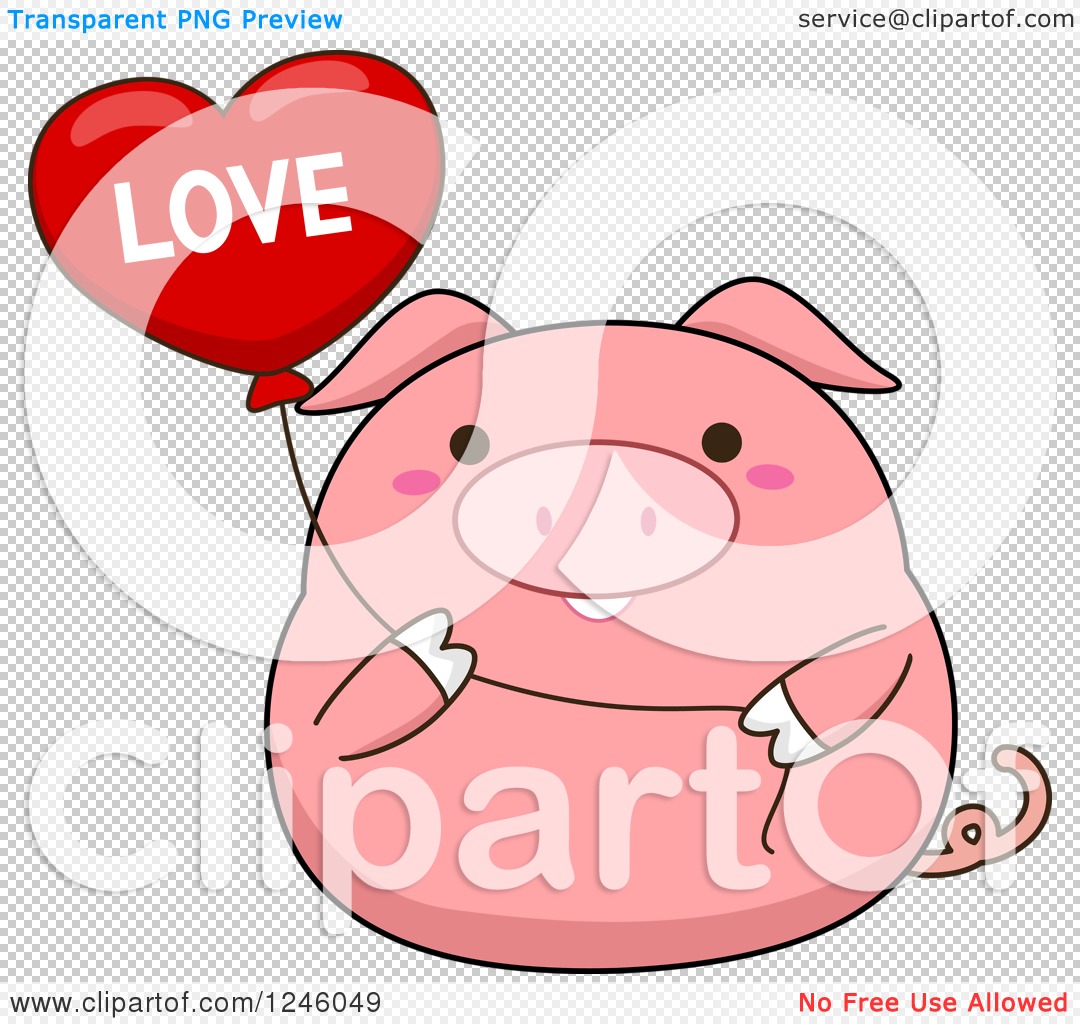 pig heart clipart - photo #9