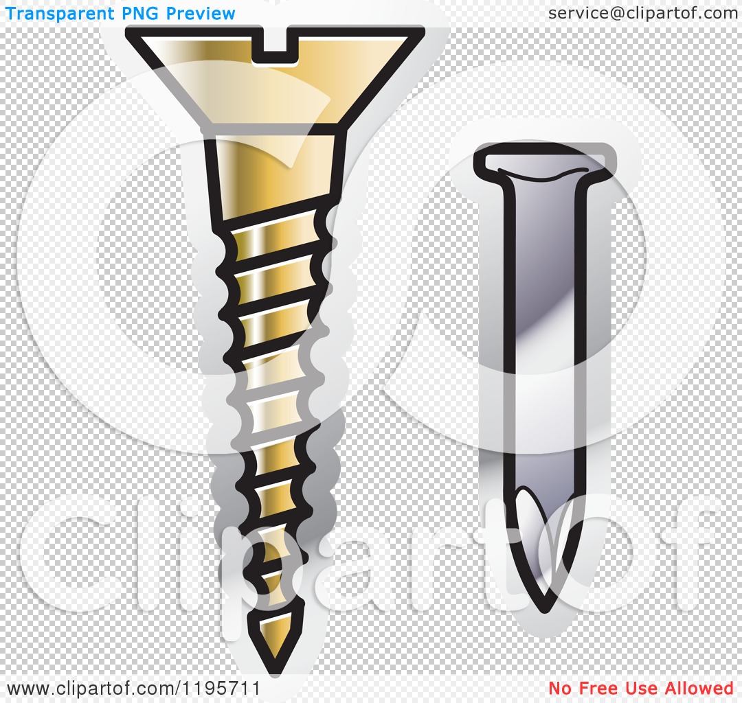 clipart of screws and nails - photo #13
