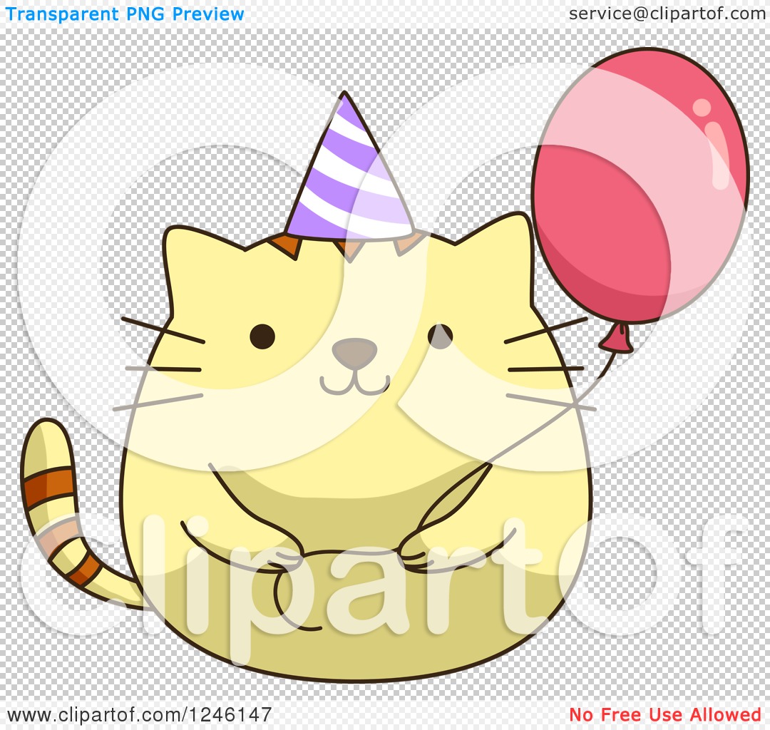 clip art cat birthday - photo #49