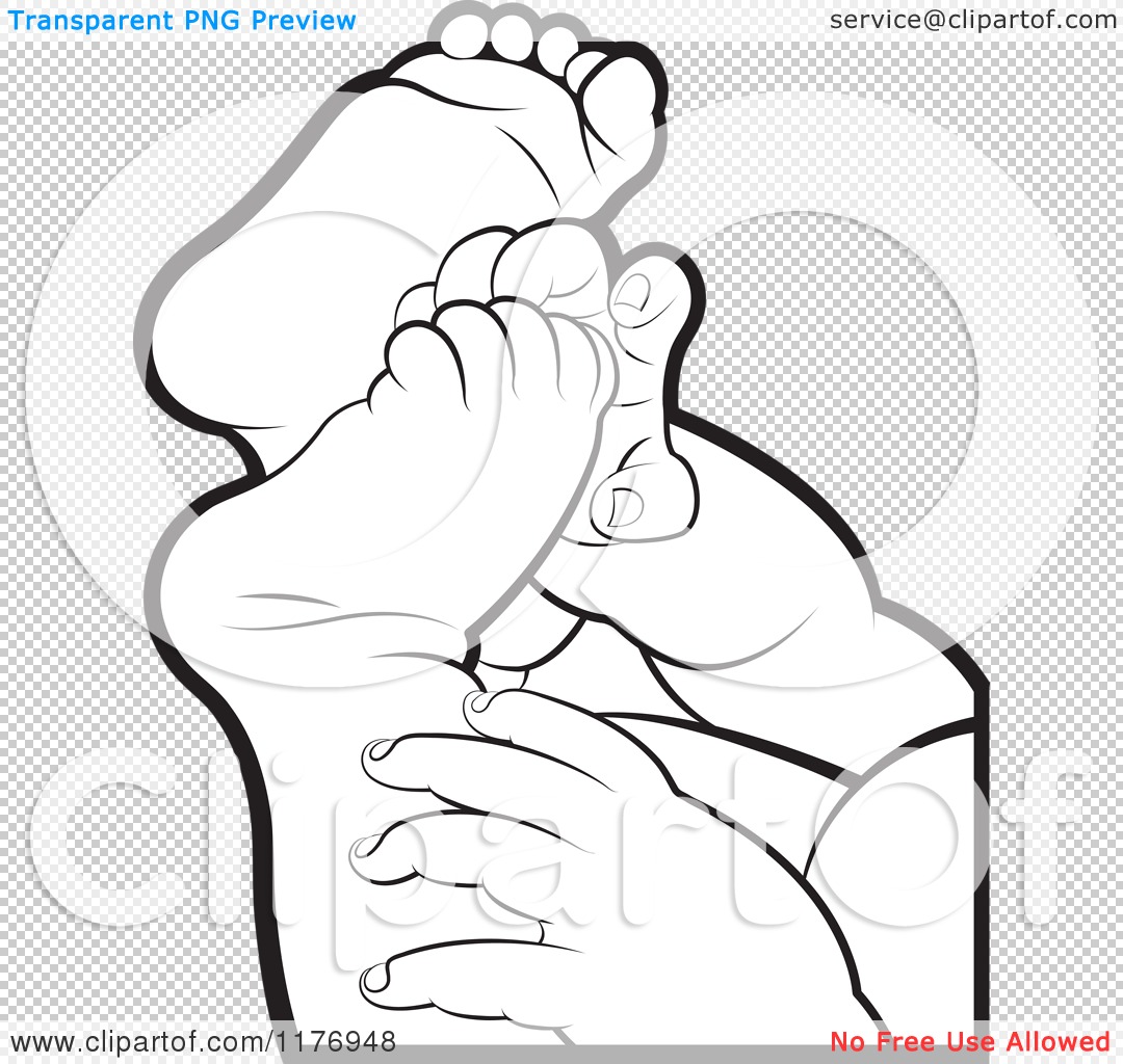 baby hands and feet clipart - photo #41