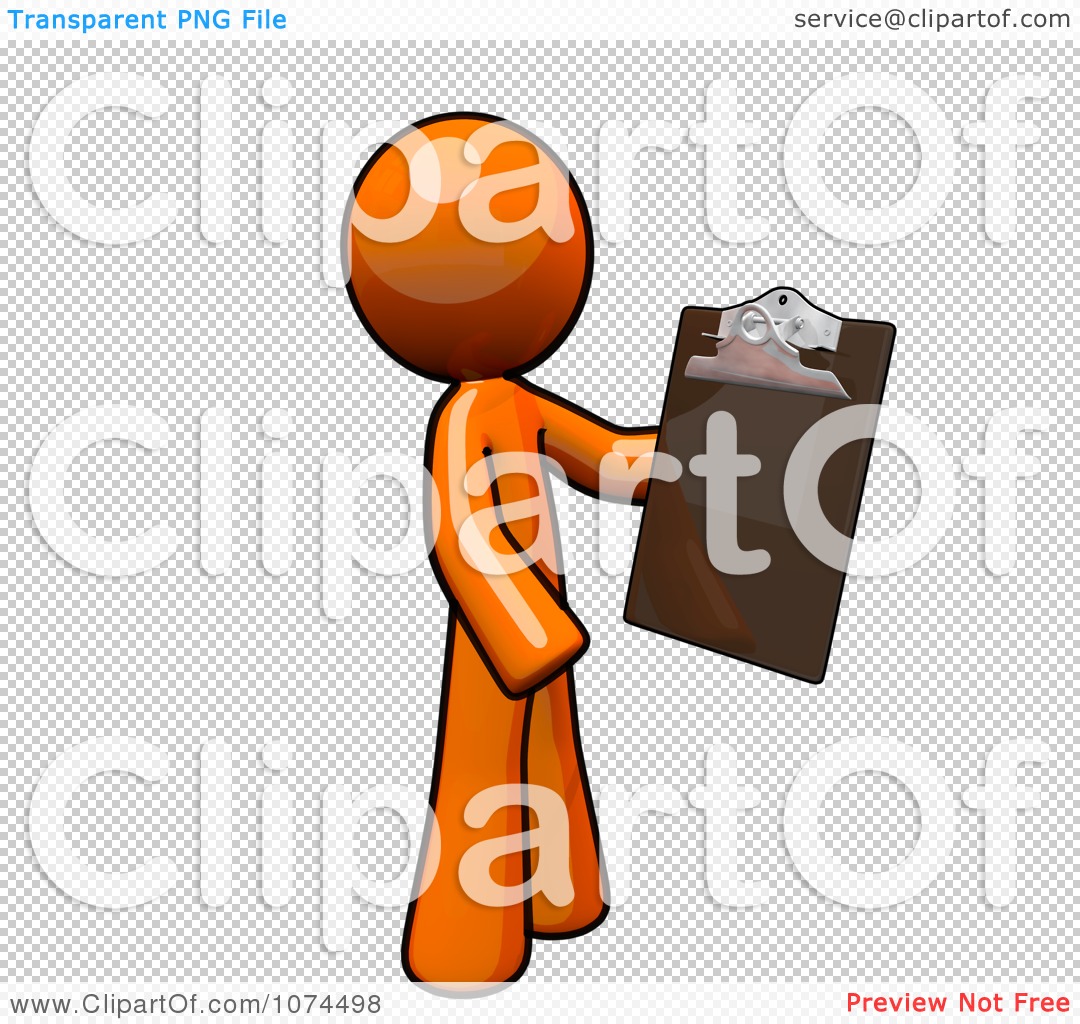 clipart of man holding clipboard - photo #19