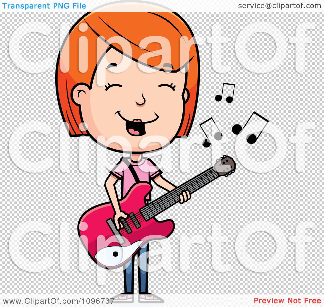 girl playing guitar clipart - photo #44