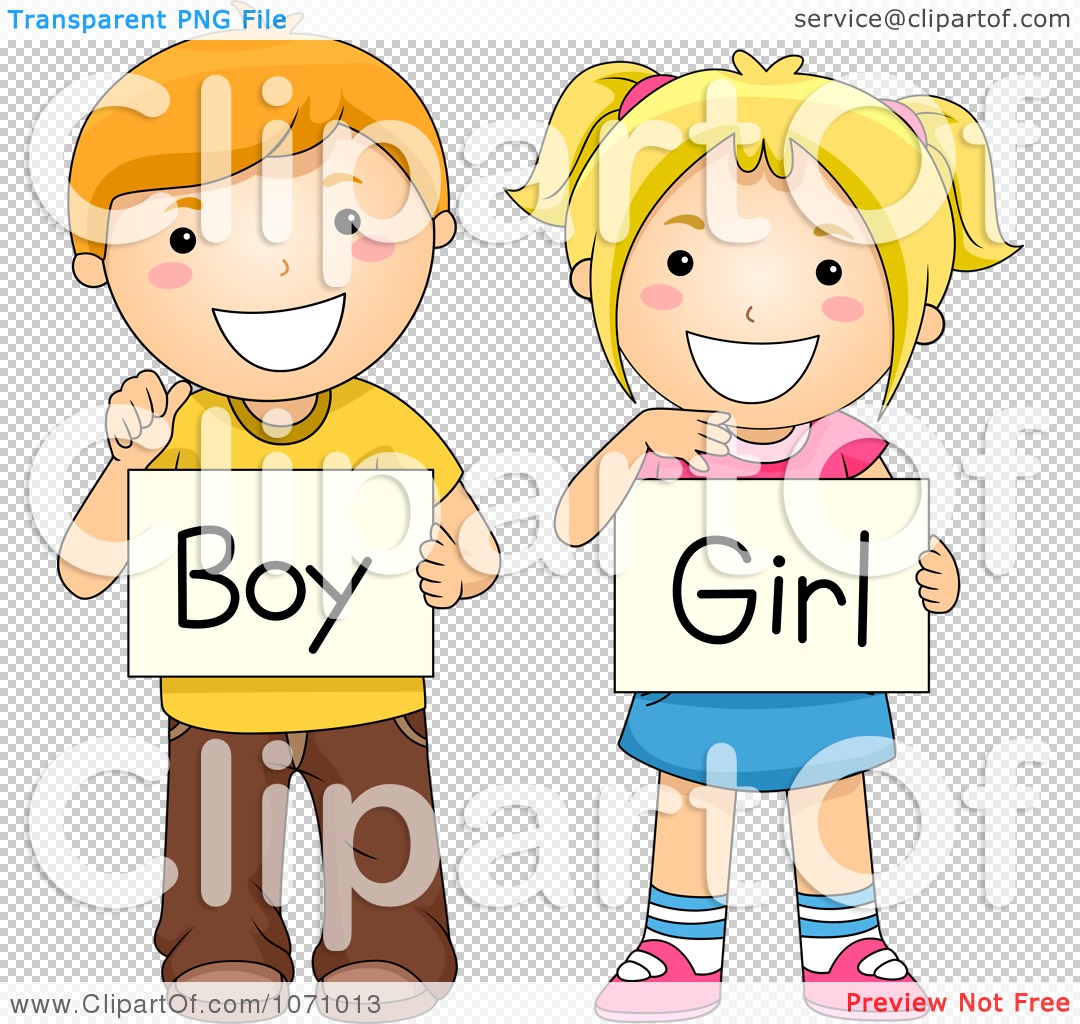 clipart of a boy and a girl - photo #32