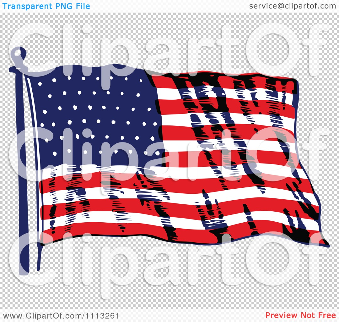 vintage american flag clip art free - photo #32
