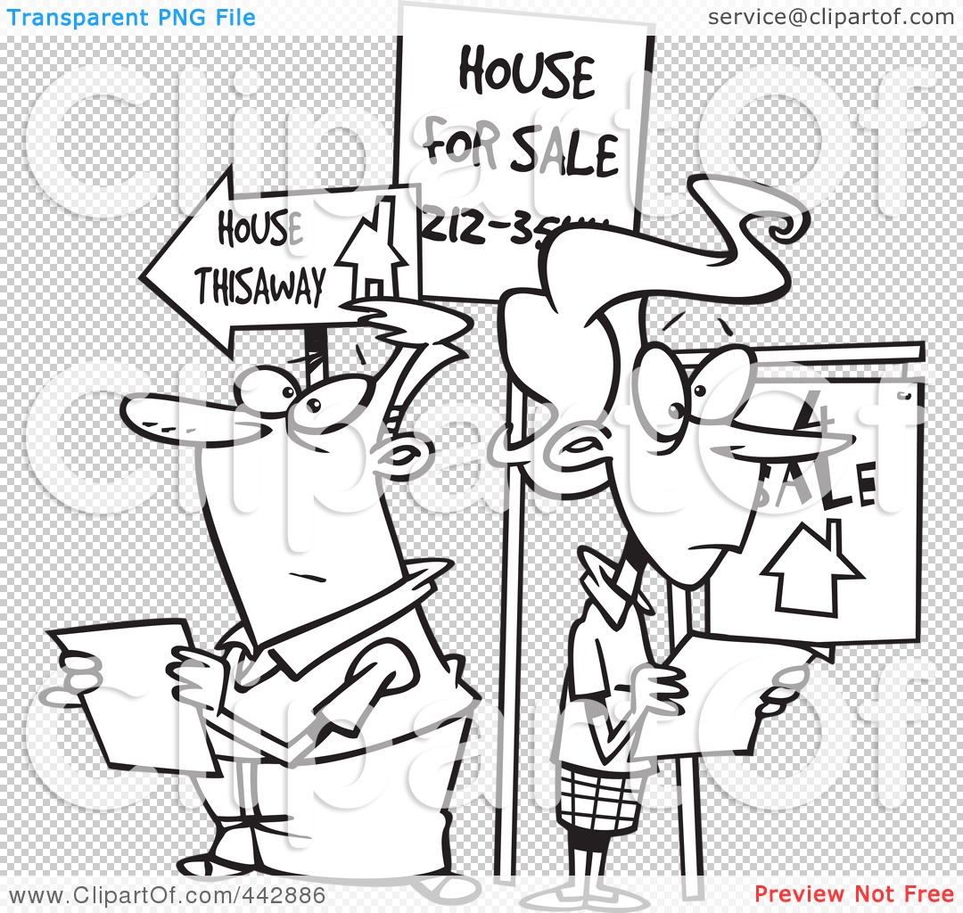 house hunting clipart - photo #9