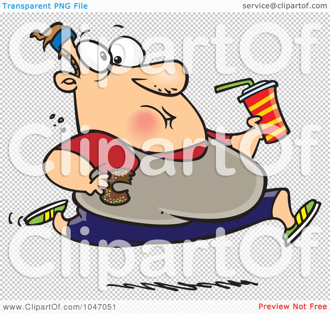 clipart fat man eating - photo #25