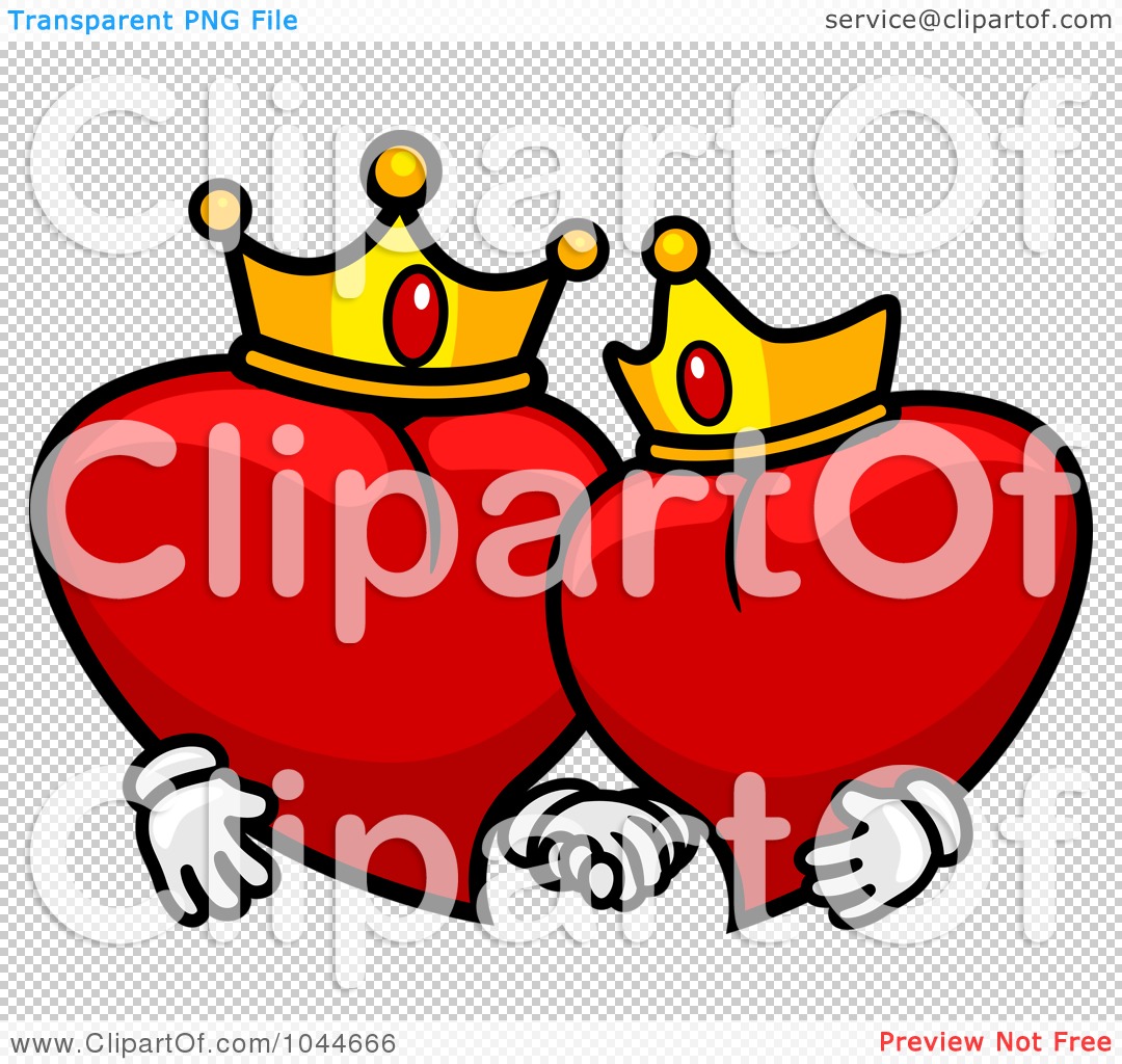 king and queen of hearts clip art - photo #23