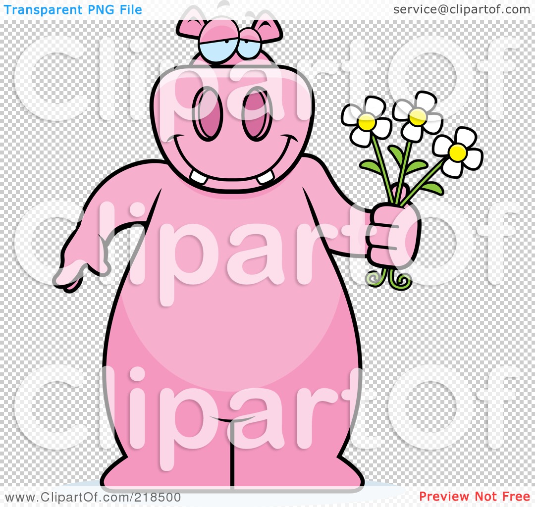 dainty the hippo coloring pages - photo #4
