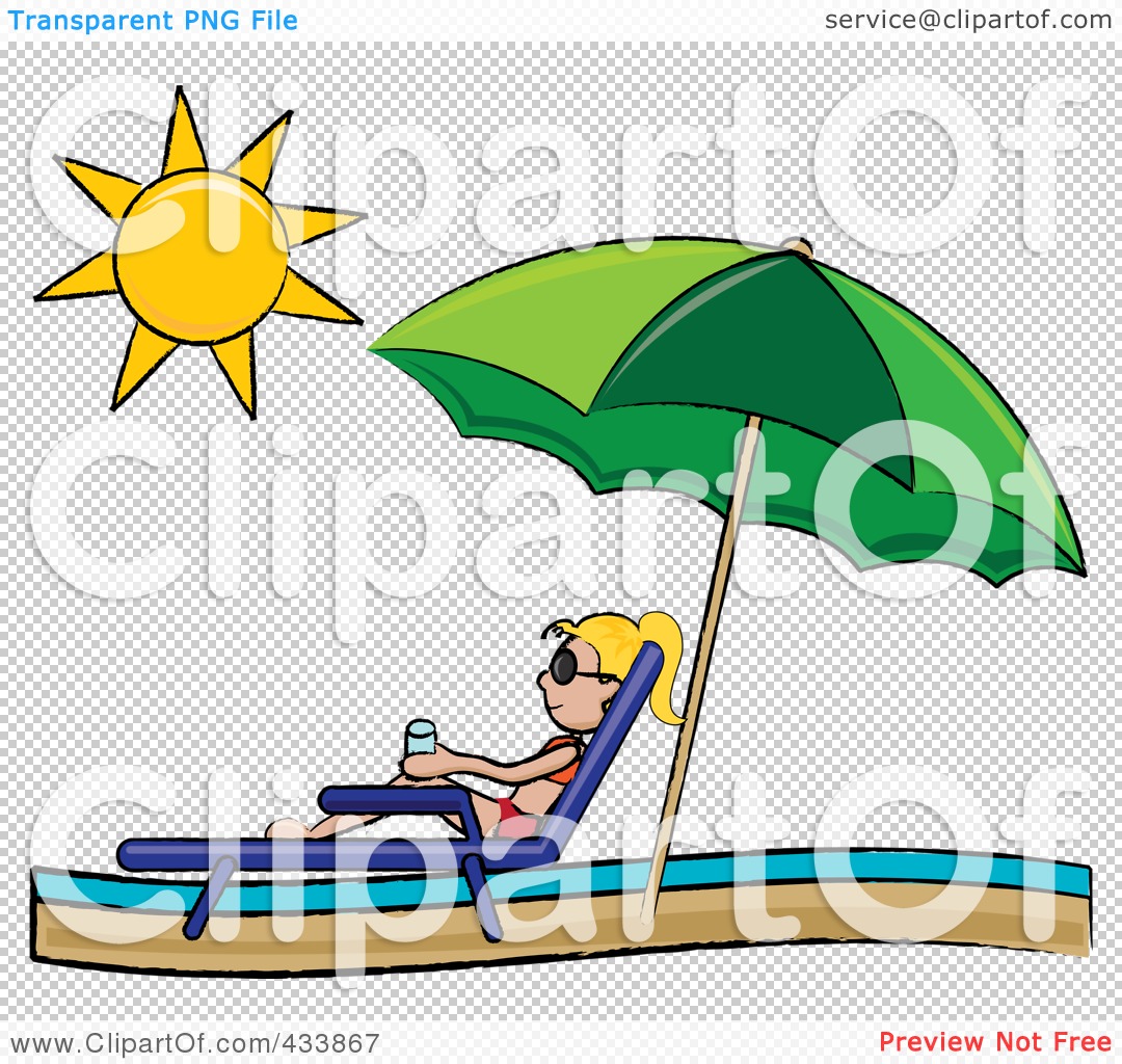 girl relaxing clipart - photo #49