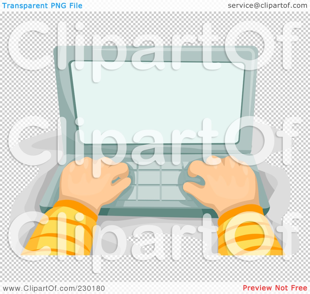 computer typing clipart - photo #36