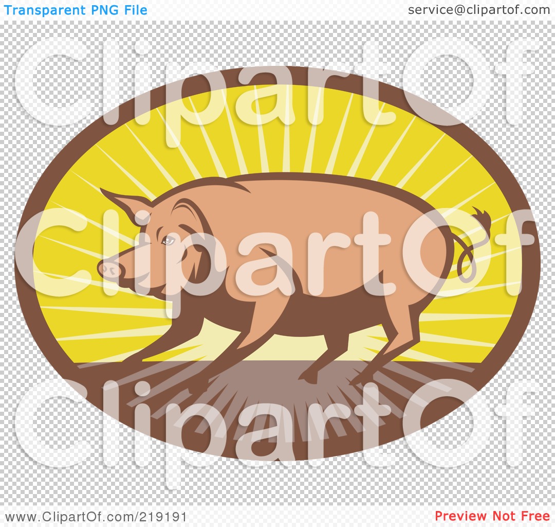 yellow pig clipart - photo #18