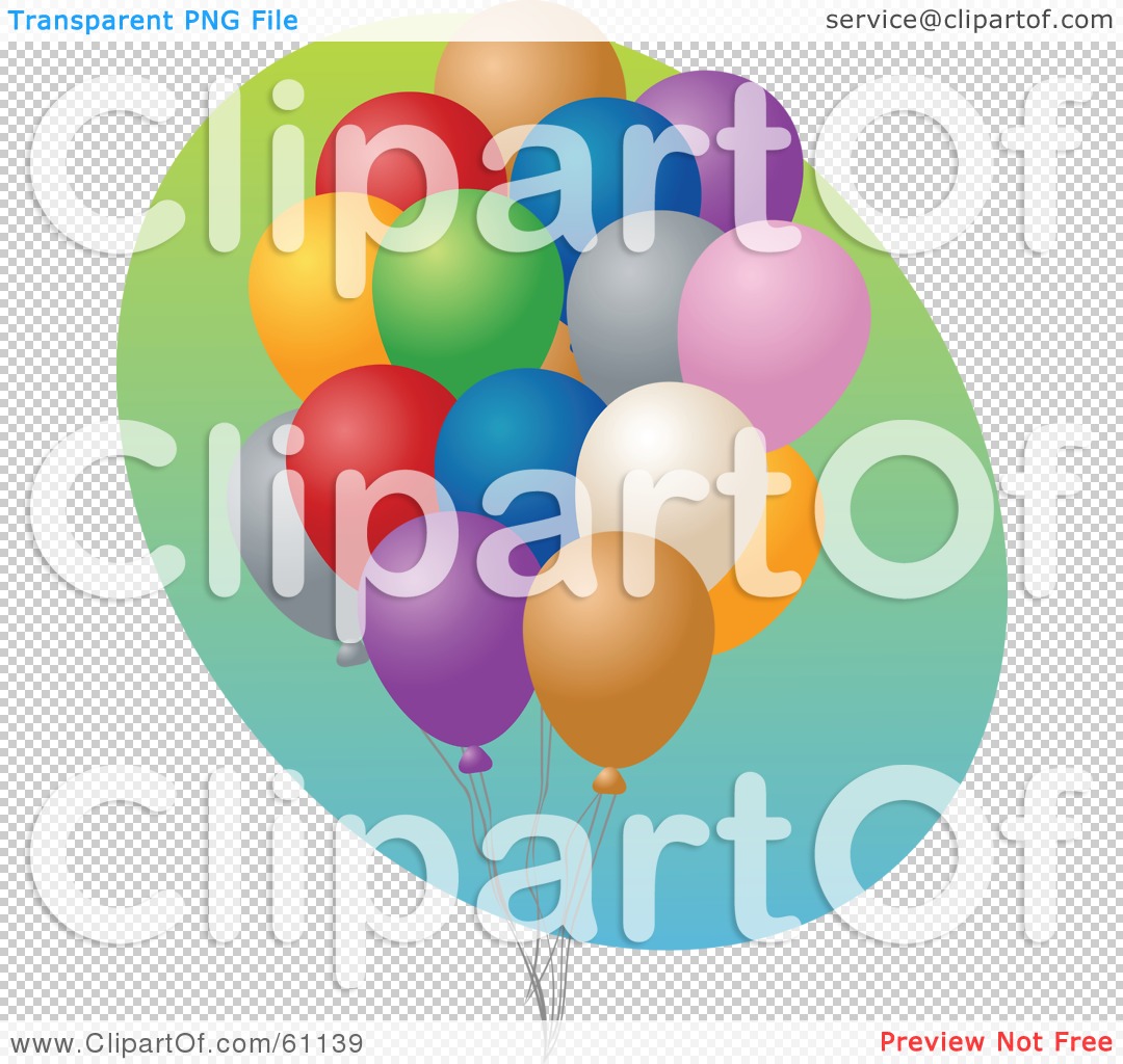birthday clipart balloons