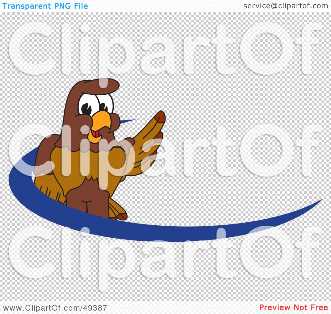  - Royalty-Free-RF-Clipart-Illustration-Of-A-Falcon-Mascot-Character-Dash-Logo-102449387