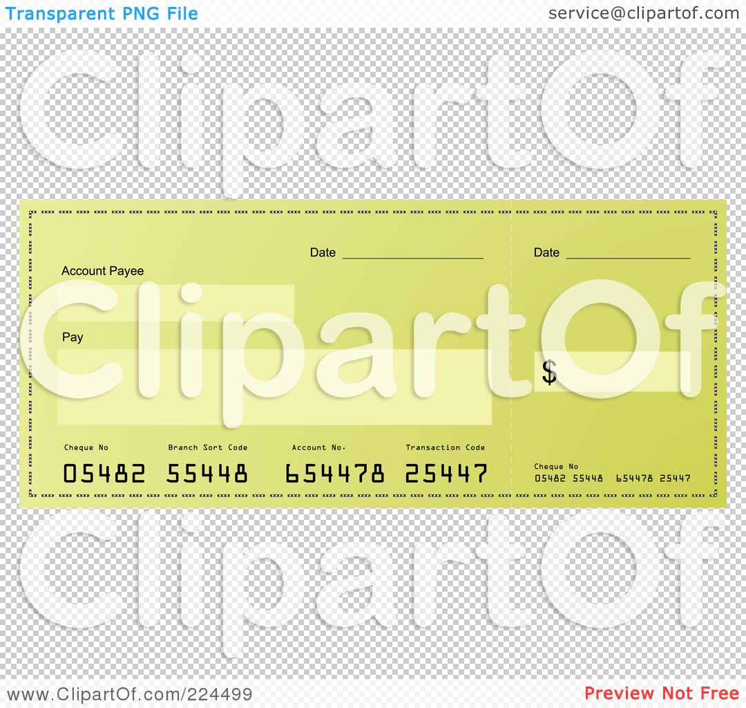 clipart bank check - photo #50