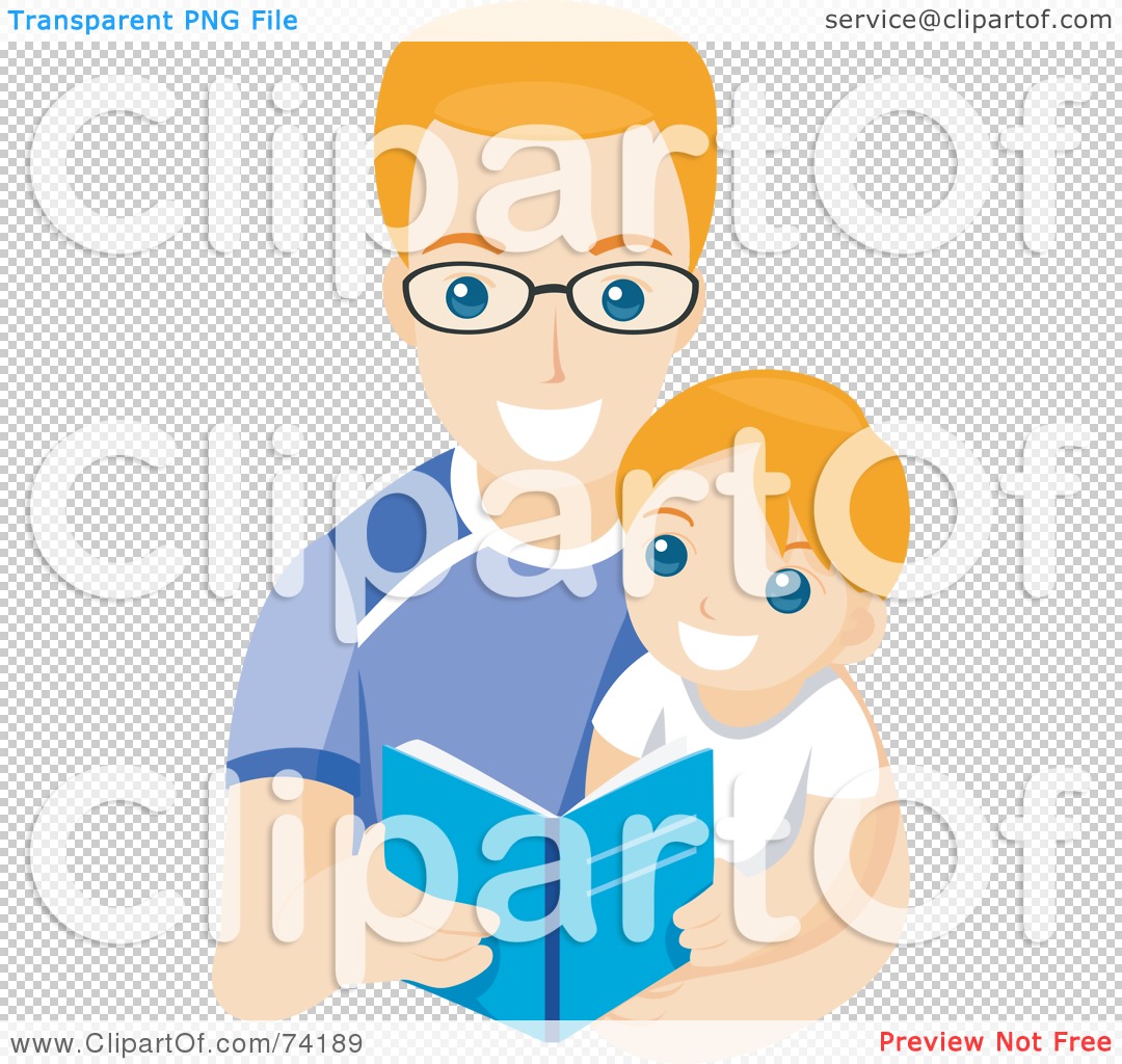 free clipart of a boy reading a book - photo #30