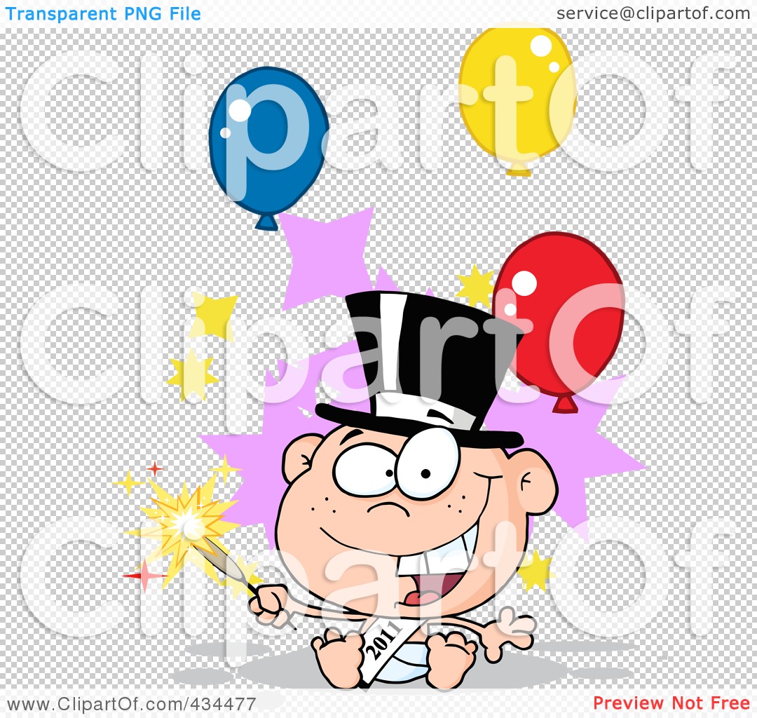 new year baby clipart - photo #49