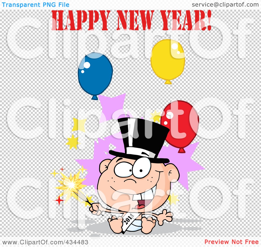 free clipart happy new year text - photo #45