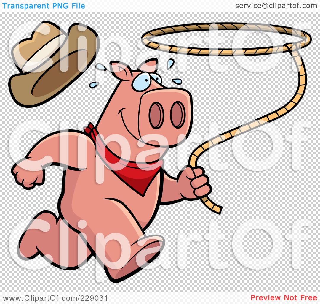 free clip art running pig - photo #24