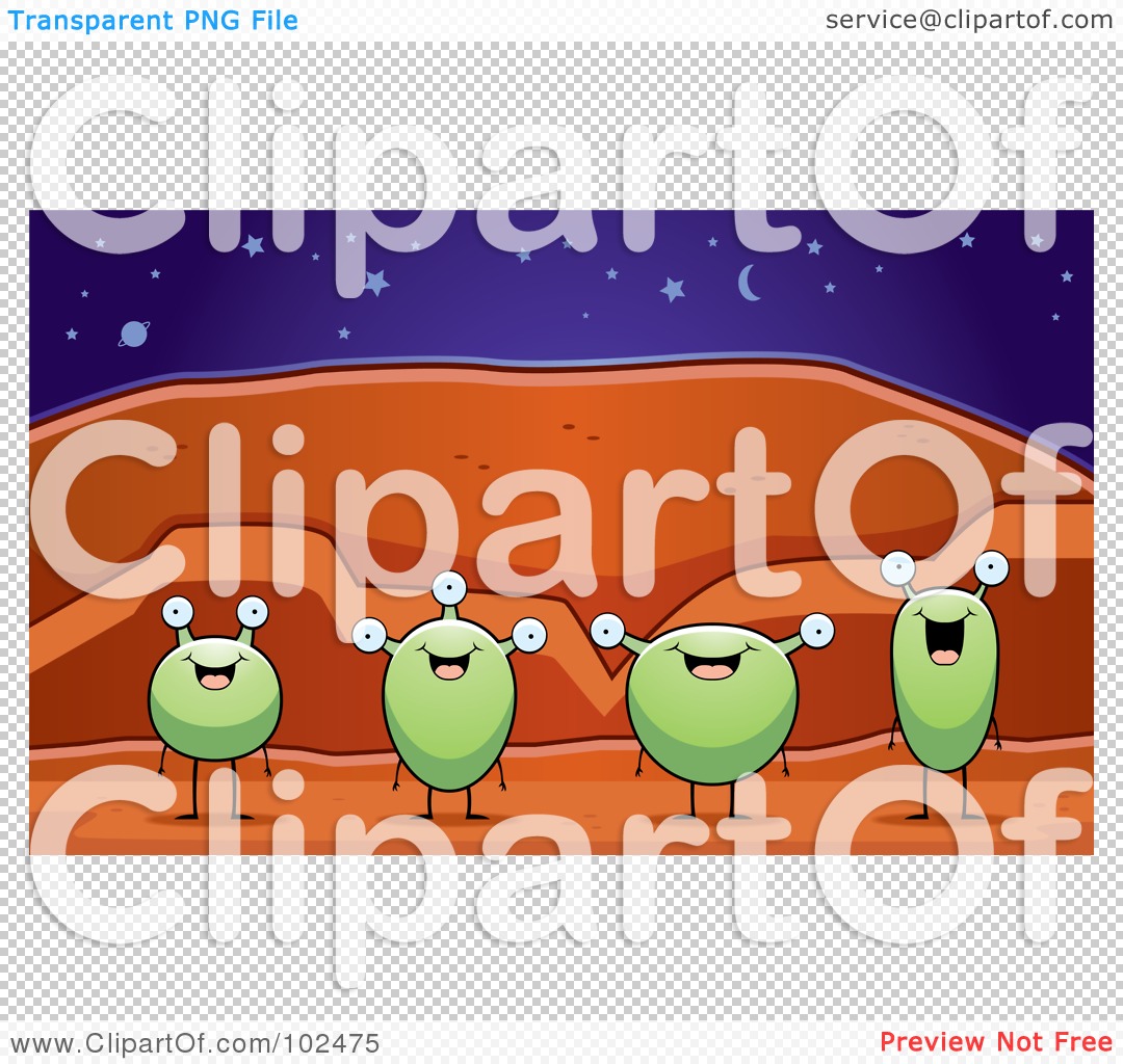 Martians Clipart