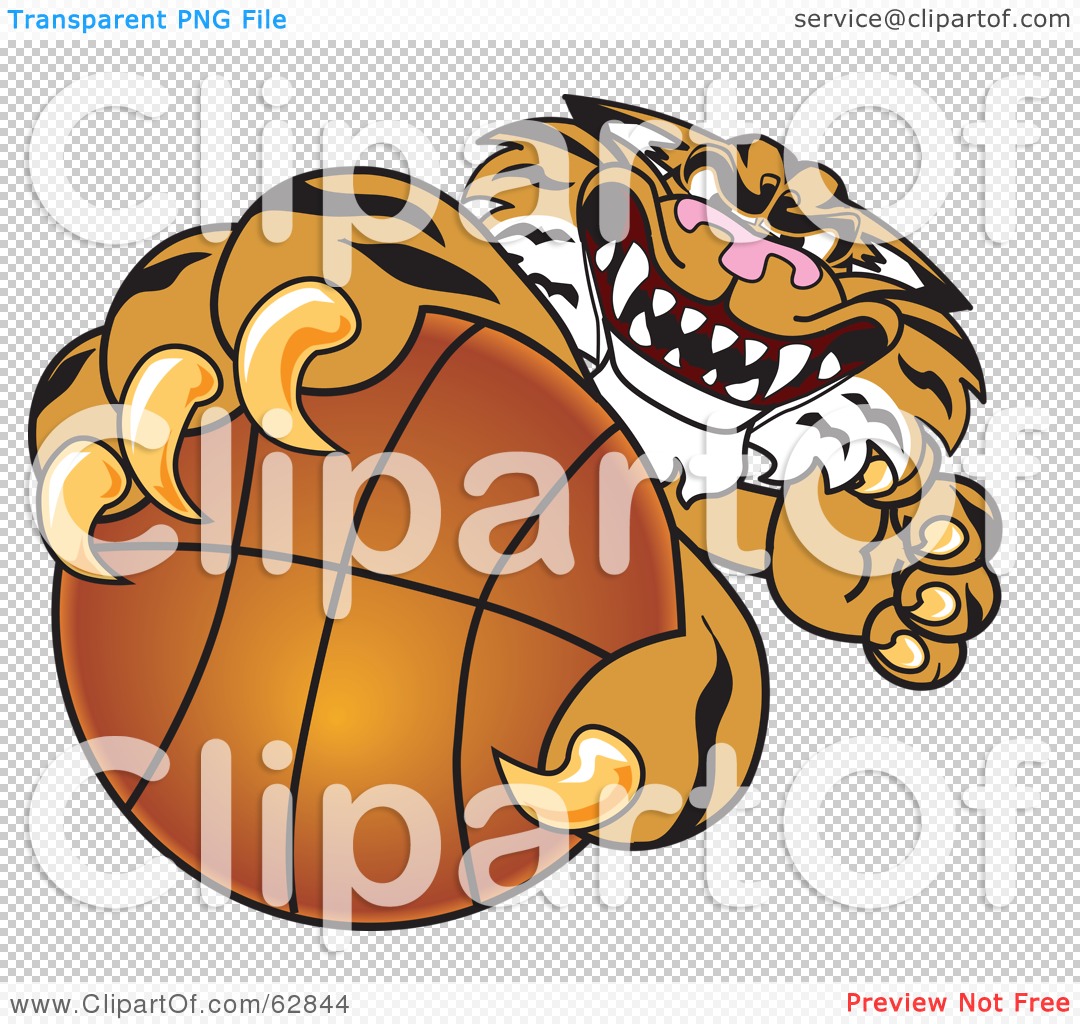 tiger basketball clipart - photo #43