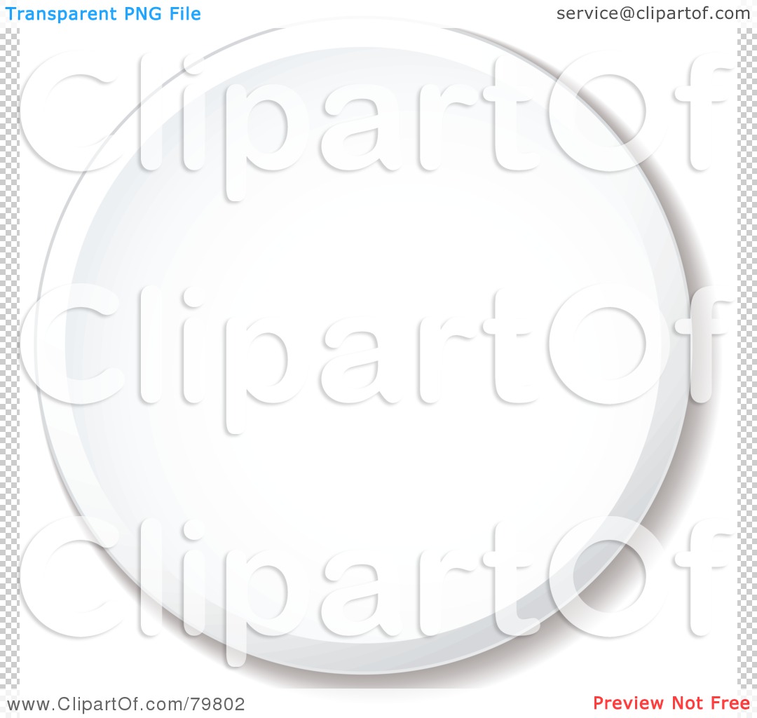 Clipart Of Plate