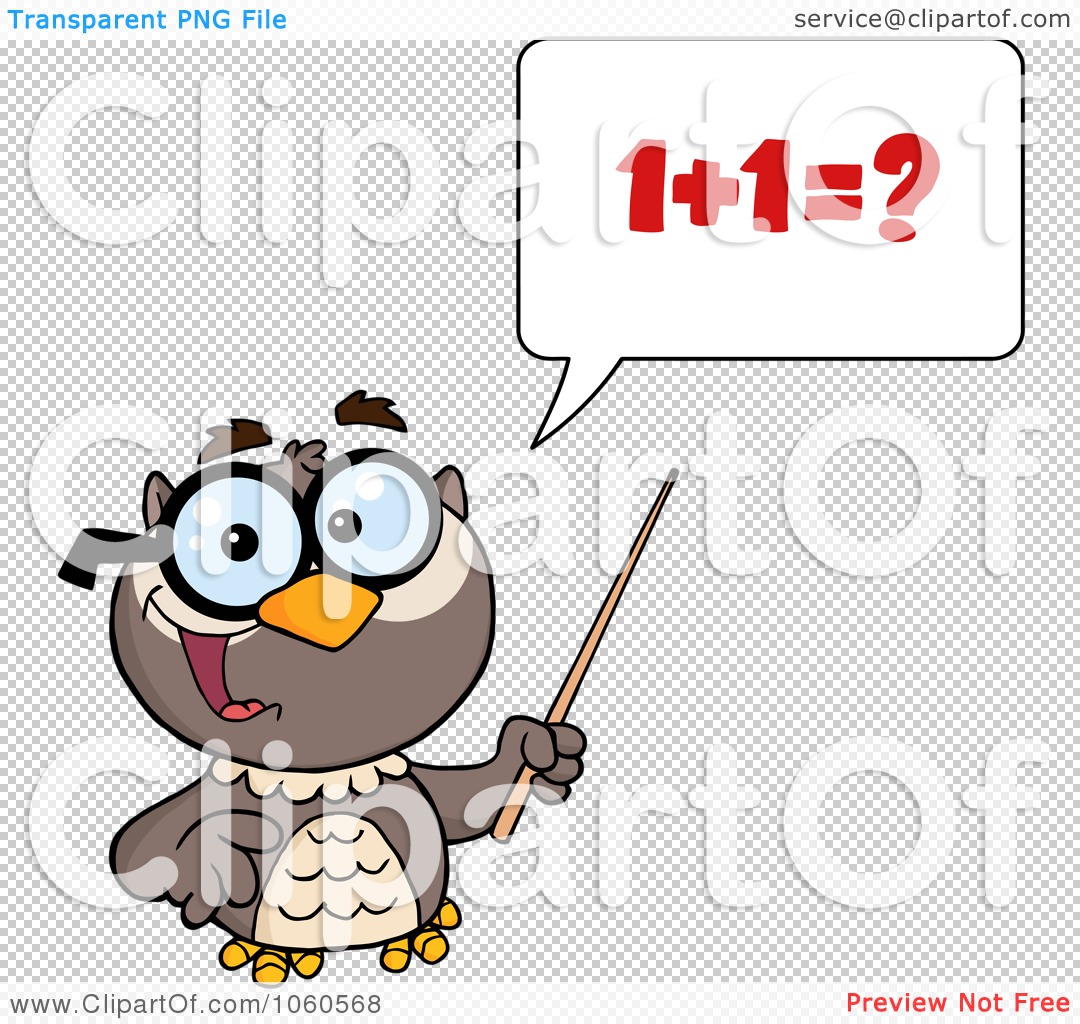 math owl clipart - photo #49
