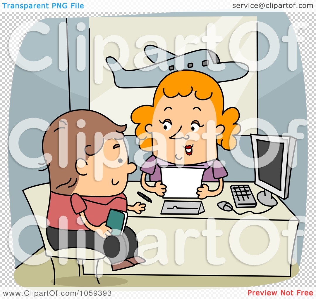 travel agent clipart free - photo #28