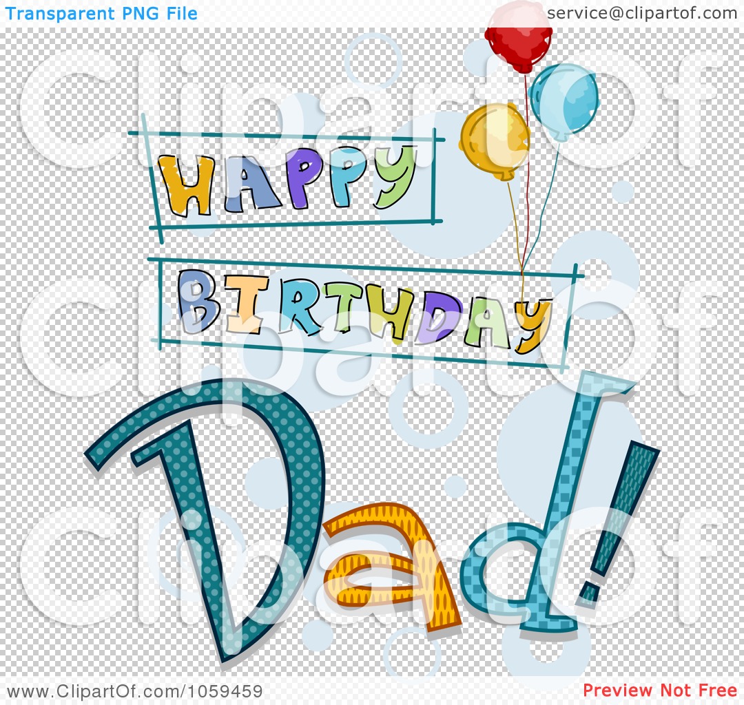 happy birthday dad clipart - photo #20