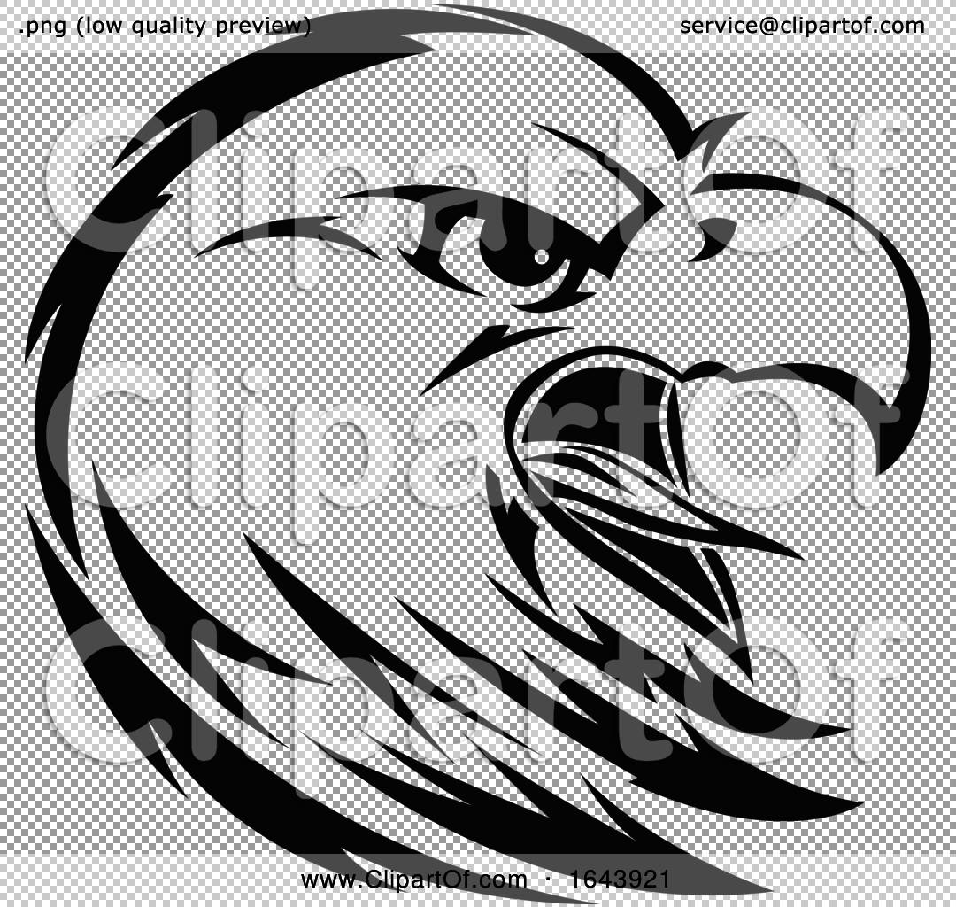 Eagle Face Tattoo PNG & SVG Design For T-Shirts
