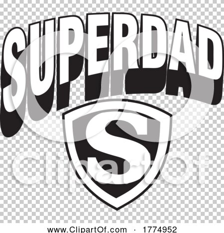 super dad logo vector